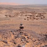 Desierto negro de Marruecos