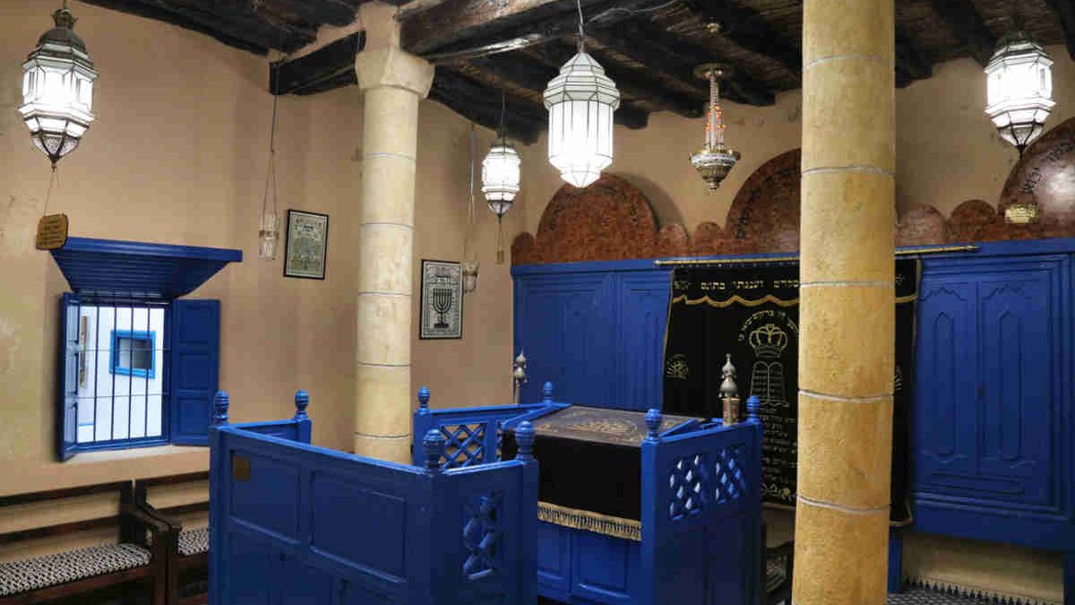 Recorriendo la Essaouira judía: mellah, sinagogas, cementerio, museo… 2 Sinagoga Essaouira