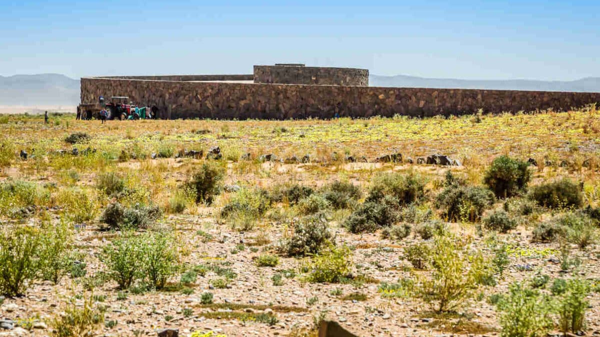 La Espiral de Oro de Erfoud: land art en el desierto de Marruecos 2 Espiral de Oro en Erfoud
