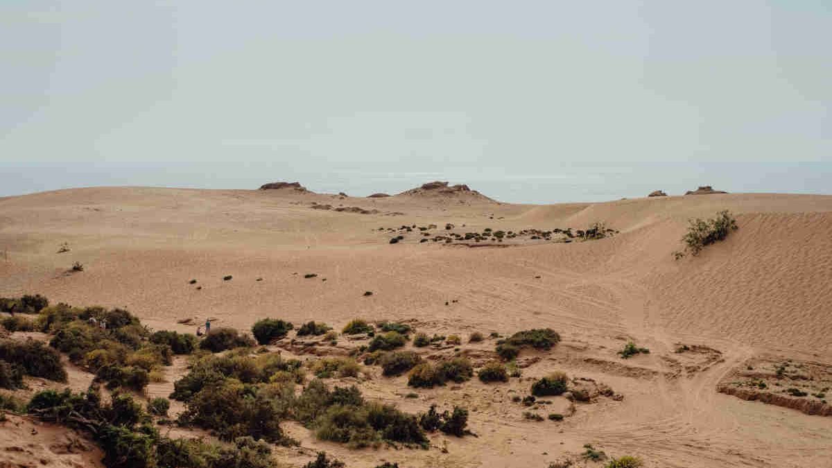 Mini Sahara cerca de Agadir