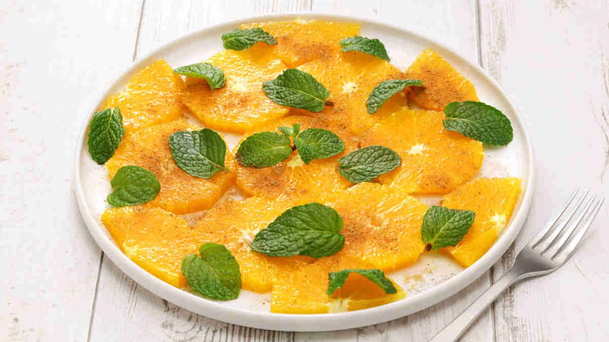 Naranjas con canela en Marruecos