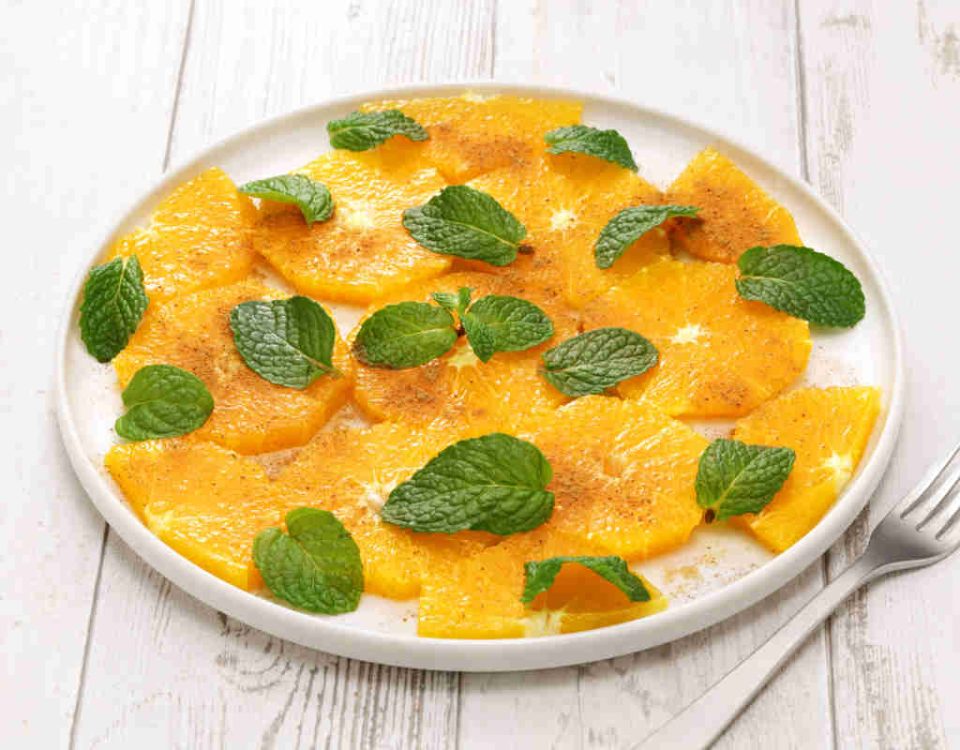 Naranjas con canela en Marruecos