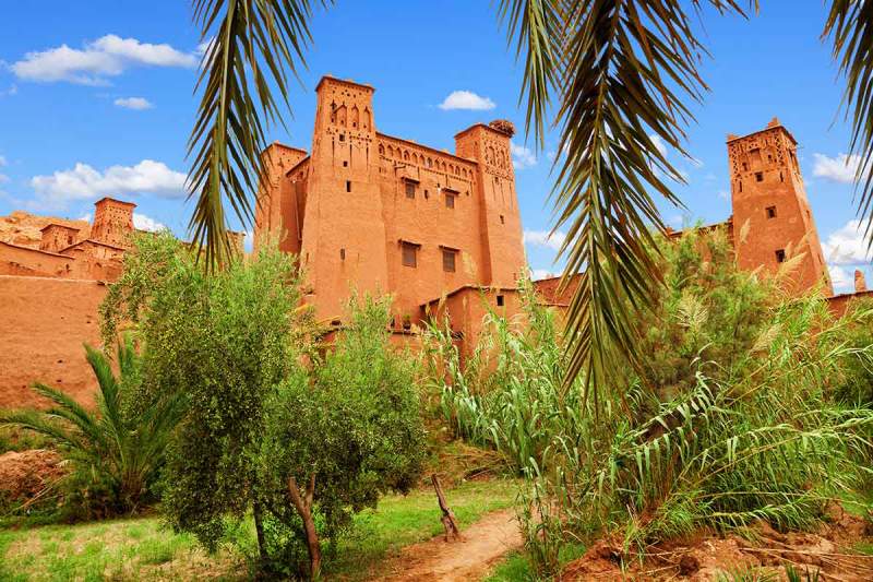 Almenas y torres fortificadas Ait Ben Haddou Almenas y torres fortificadas Ait Ben Haddou