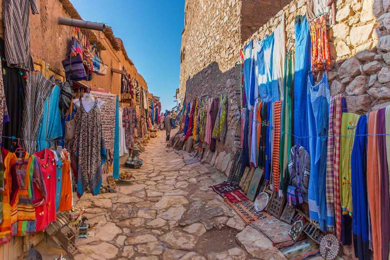 Artesanias en Ait Ben Haddou Artesanias en Ait Ben Haddou
