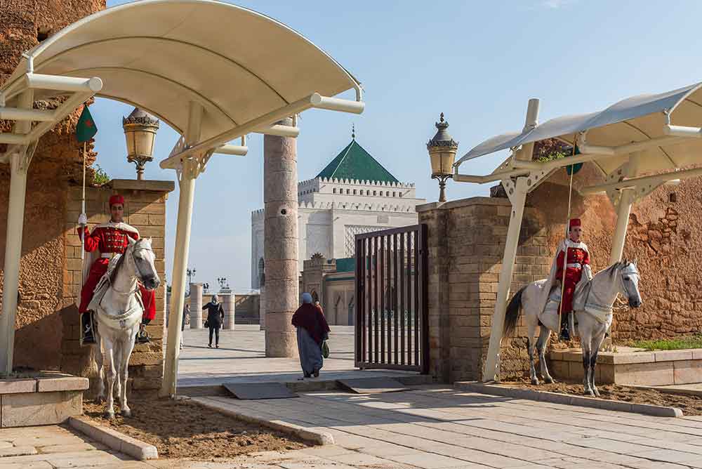 Puerta Mausoleo Mohamed V Rabat