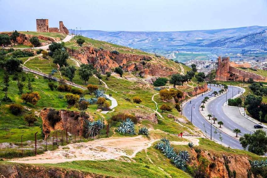 Vista panoramica de Fez