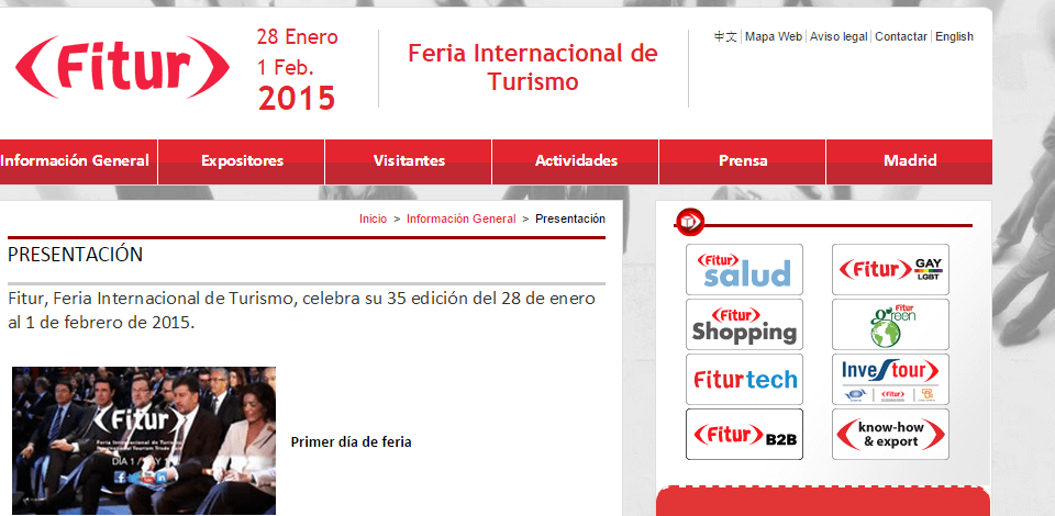 Importante participación de Marruecos en Fitur 2015 2 Fitur 2015