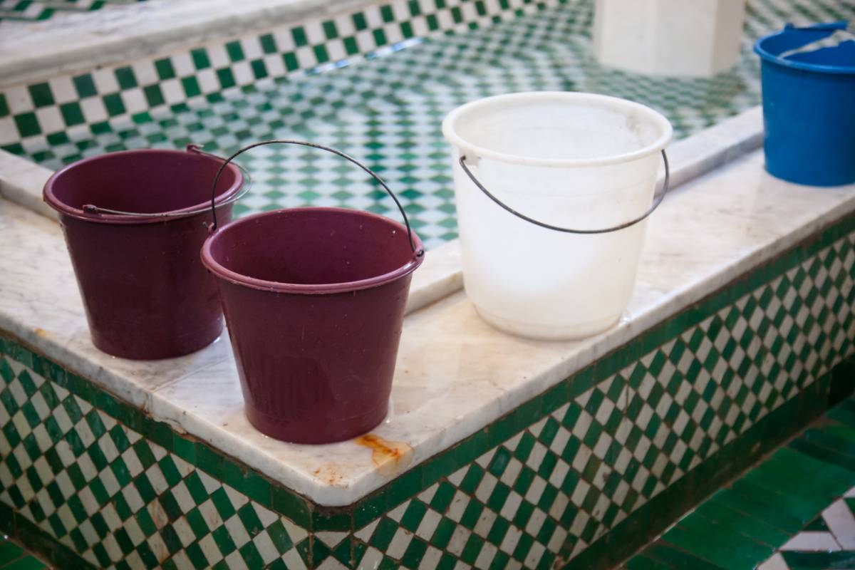Visitar un Hammam en Marruecos 4 Detalle Hamman publico en Marruecos