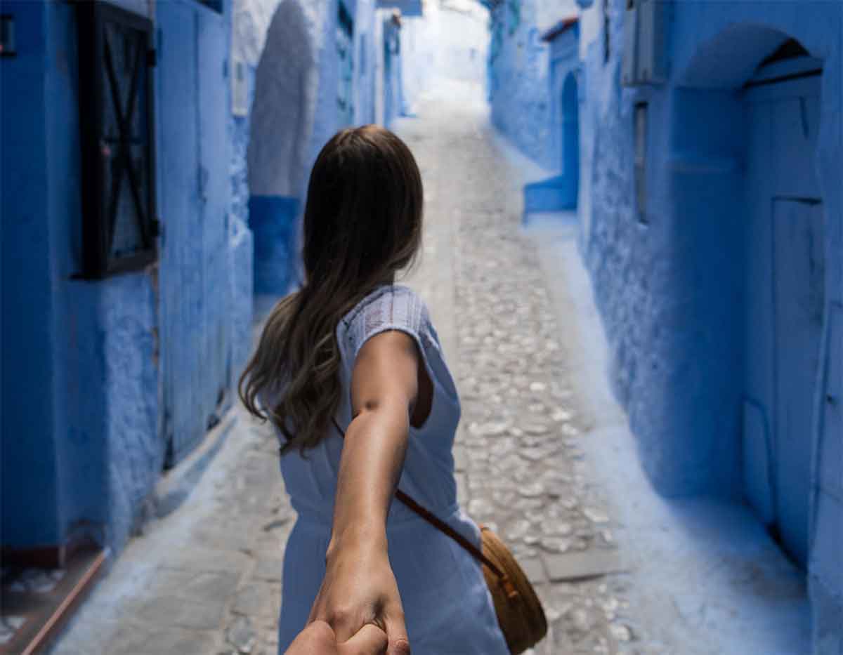 10 Curiosidades que seguramente no conocías de Marruecos 6 Color azul Chaouen