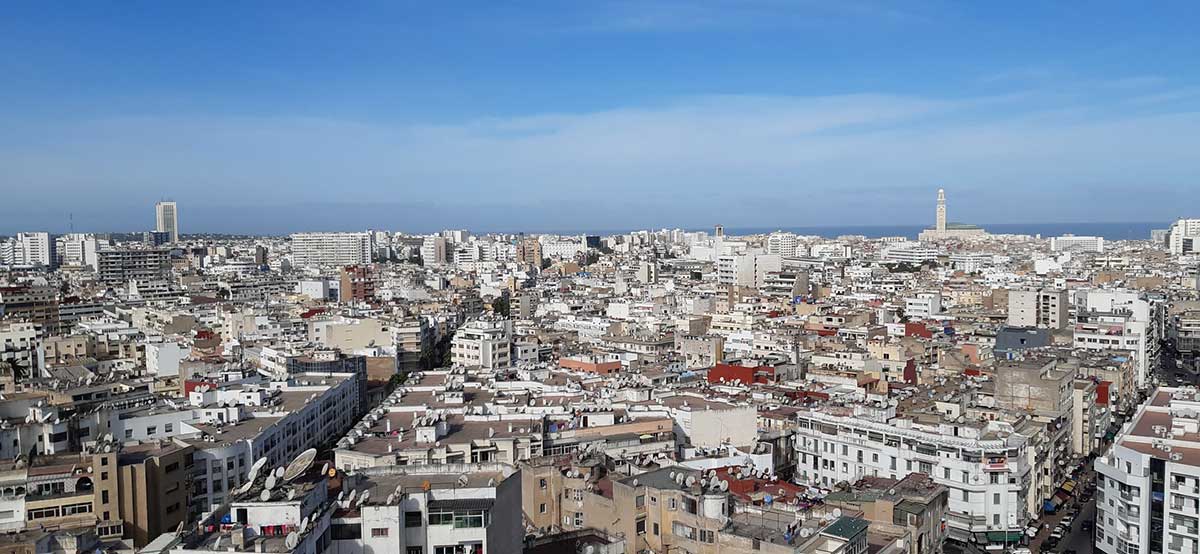 Qué ver en Casablanca en una parada de Crucero 3 Vista aerea casablanca
