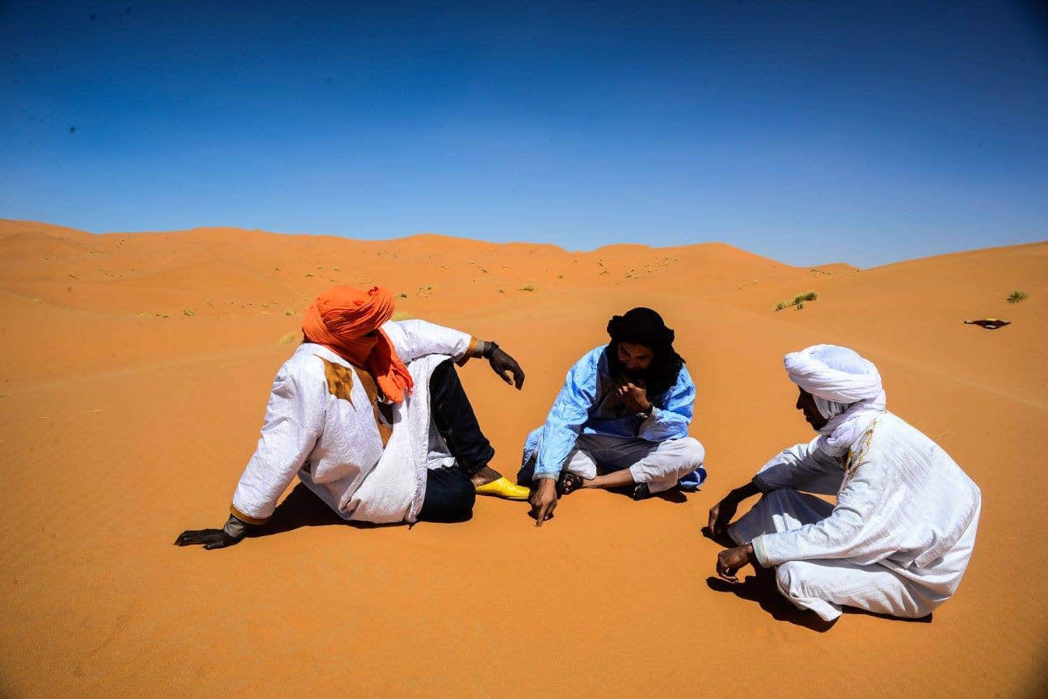 Desierto del Sahara en Marruecos Desierto del Sahara en Marruecos