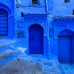 El pueblo azul de Marruecos