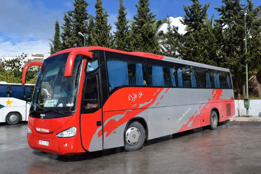 Transporte en autobus en Marruecos