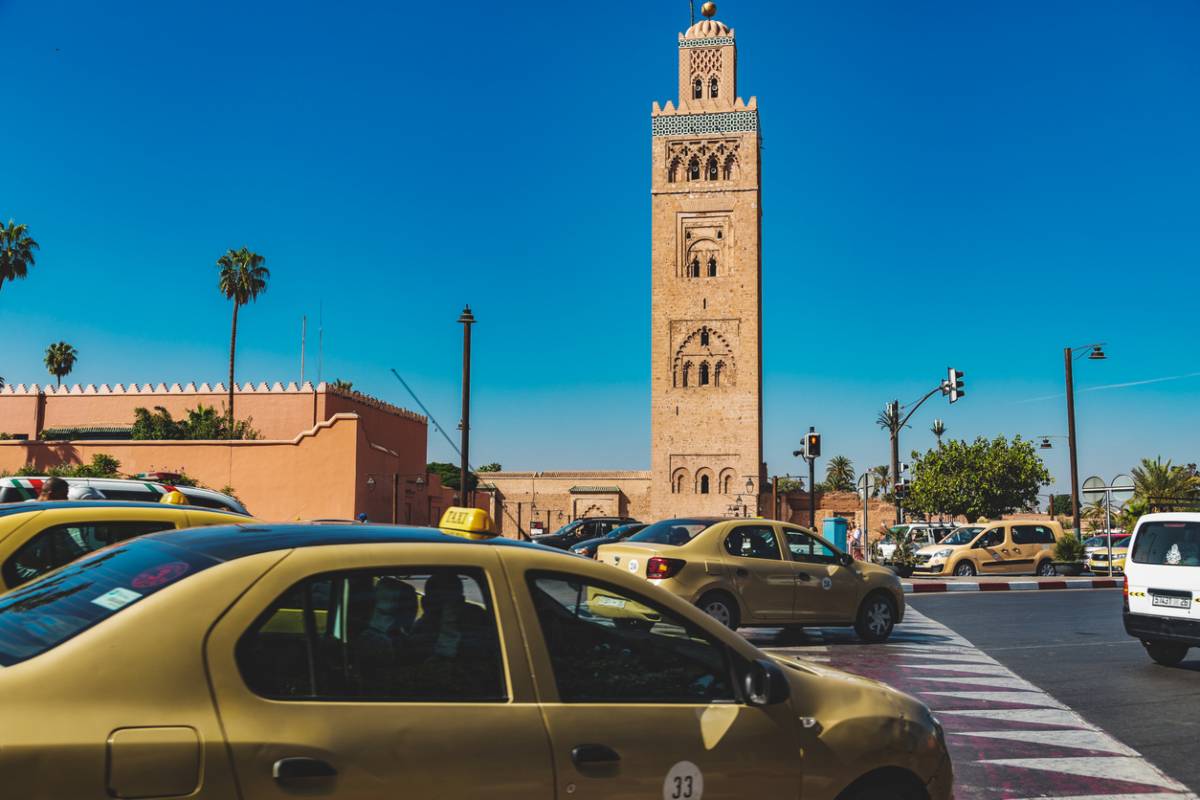 Grand Taxi en Marruecos