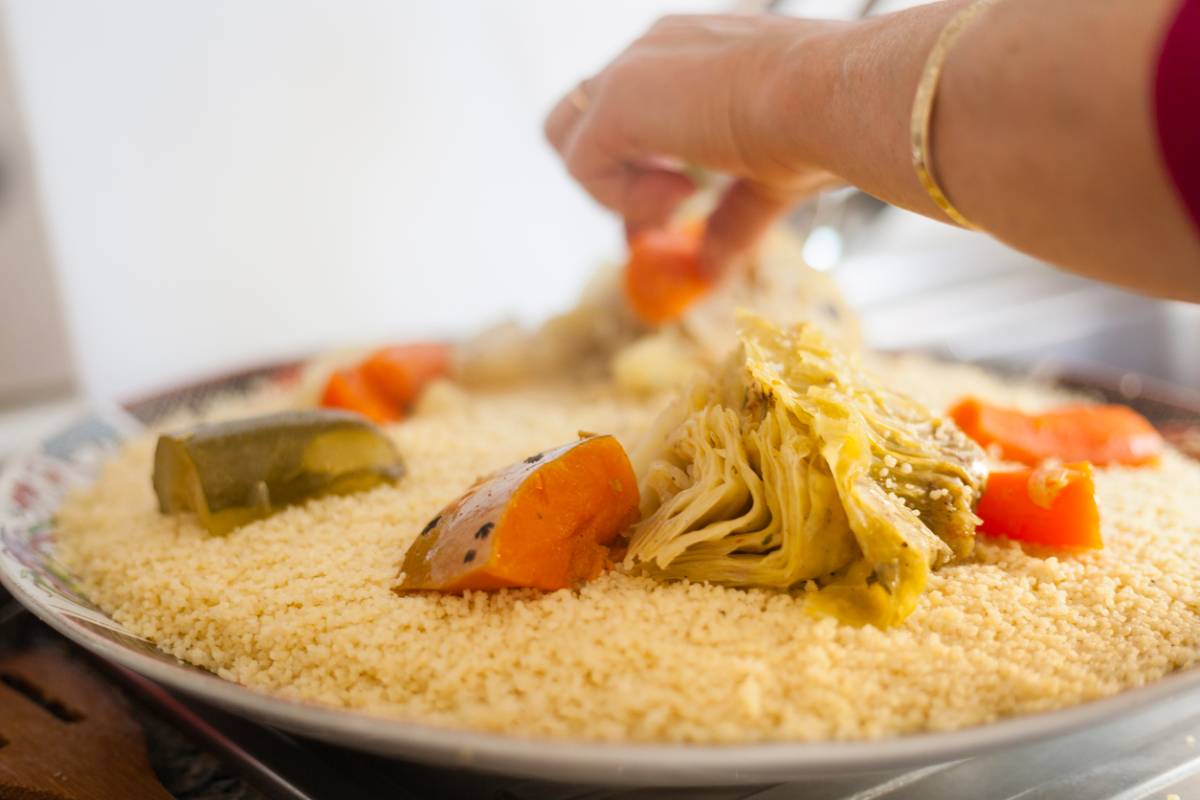 Preparación del Cous Cous