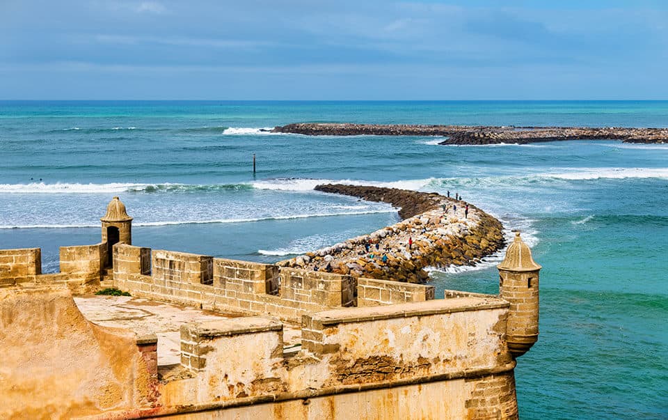 Rabat: turismo resumido en 6 postales 3 Kasbah de Rabat en el mar