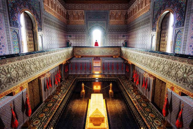 Rabat: turismo resumido en 6 postales 6 Mausoleo de Mohamed V en Rabat