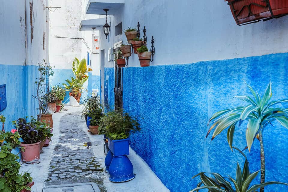 Rabat: turismo resumido en 6 postales 4 Interior de la Kasbah de los Oudayas
