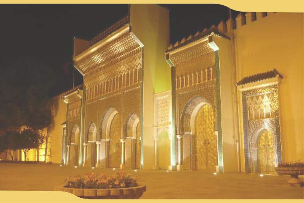 Conoce Dar al-Makhzen, el palacio real de Fez 4 puertas-marroquíes