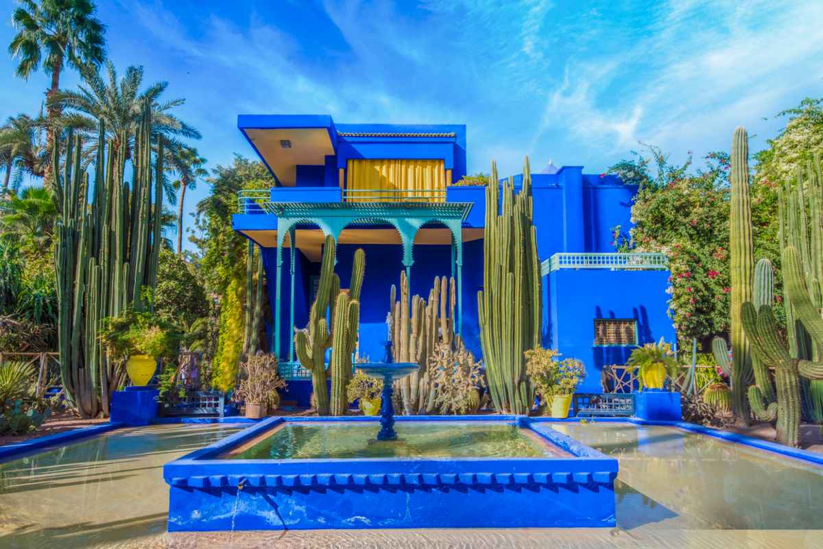 Yves Saint Laurent en Marrakech: museo y mucho más 3 La casa Majorelle en Marrakech