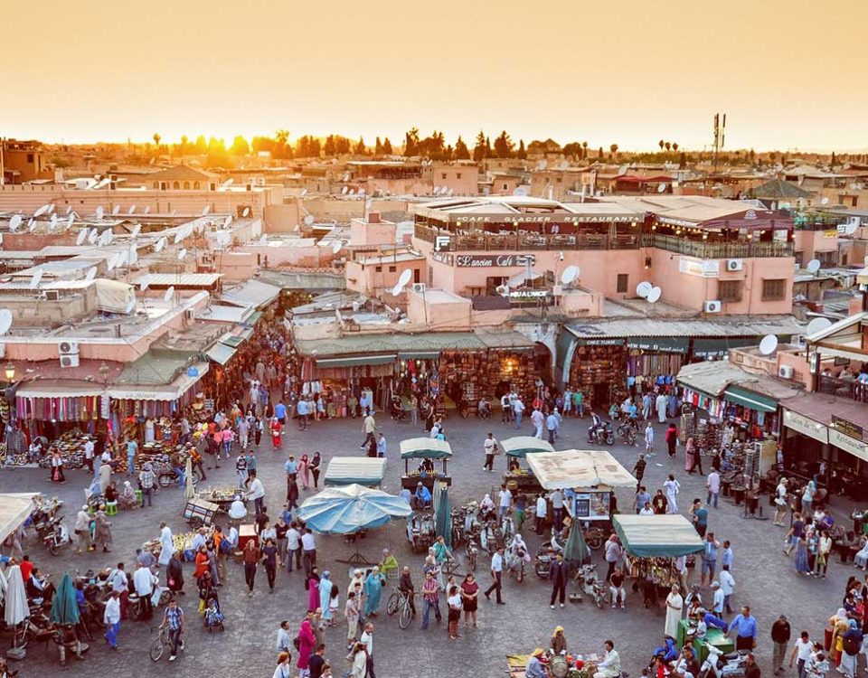 Plaza Jemaa el fna Marrakech