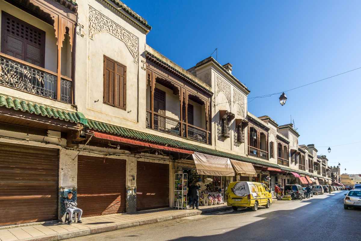 Calle del Mellah de Fez