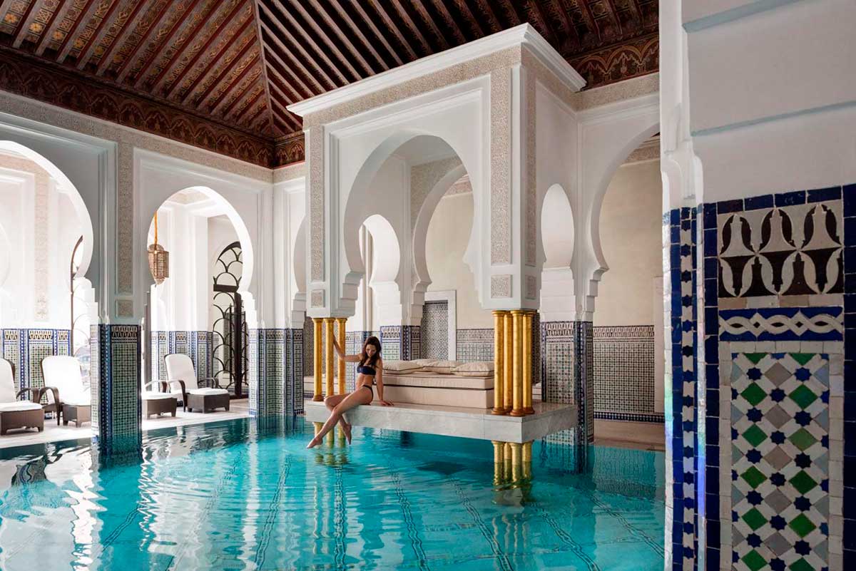 Hoteles históricos de Marruecos 4 Hotel La Mamounia Marrakech