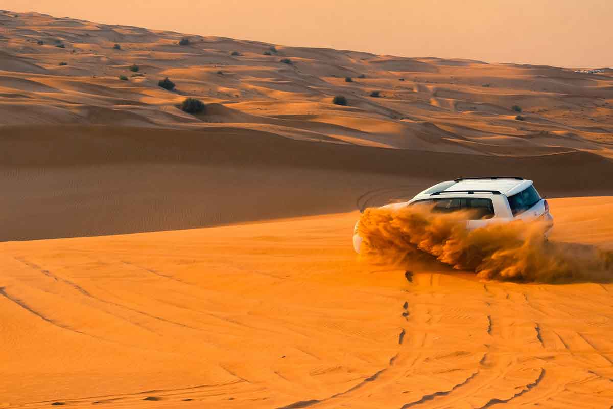 4x4 por las dunas de Erg Chebbi