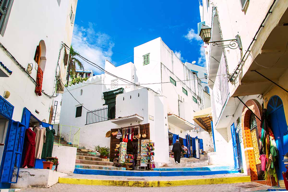 Interior de la medina de Tanger