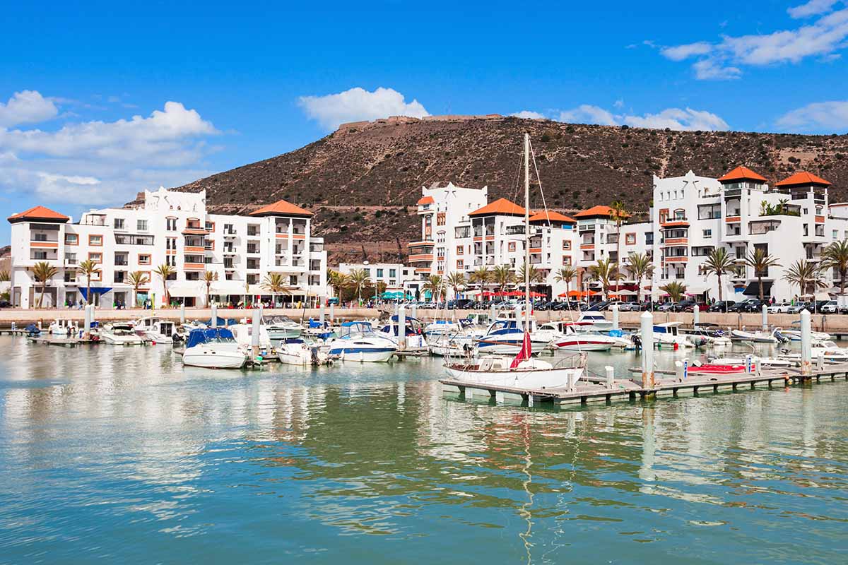 Marina del sur en Agadir