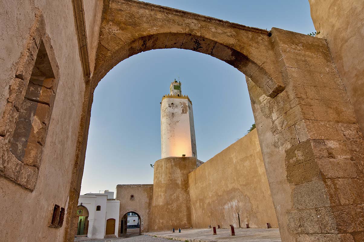 Minarete de Mezquita en El Jadida