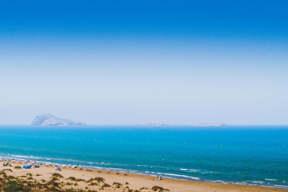Playas de Saidia en Marruecos