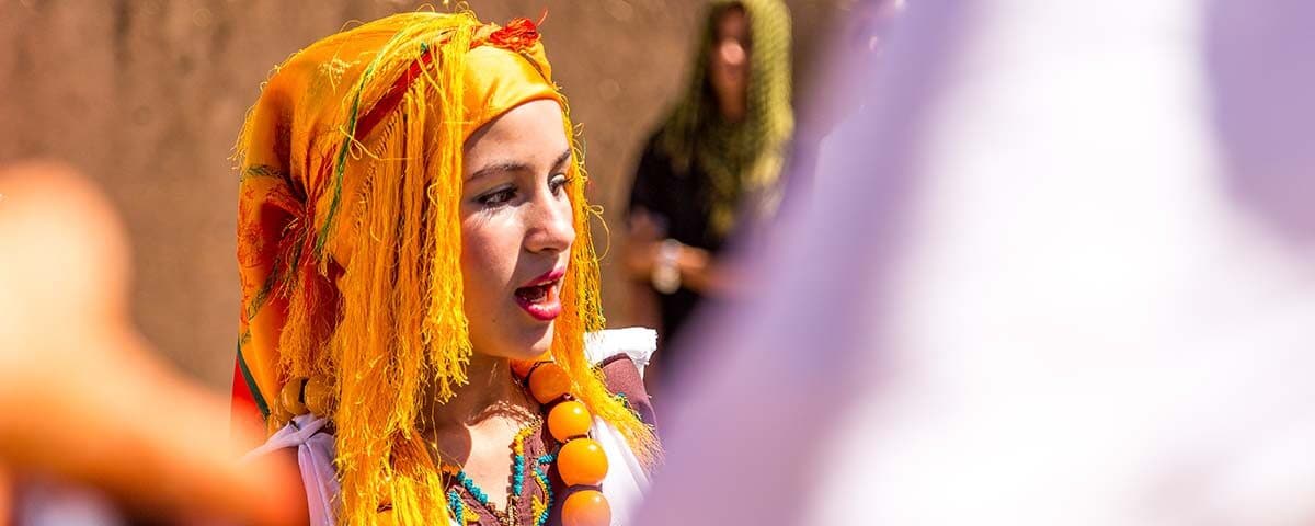 Espectaculo boda bereber Marruecos
