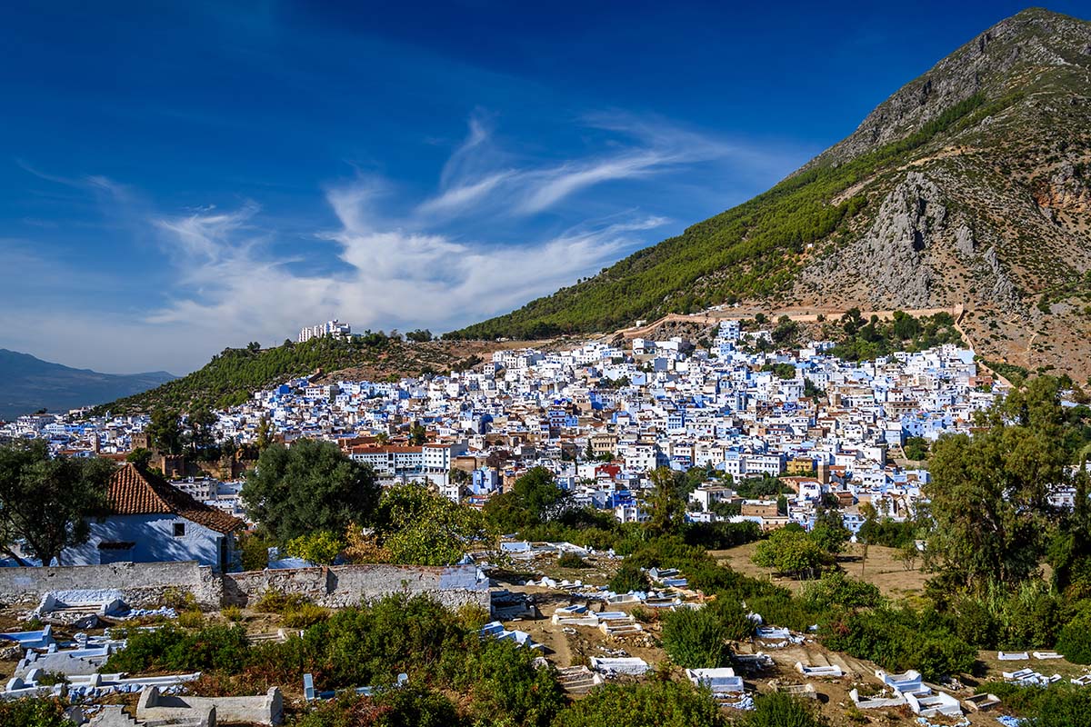 Vista Aerea Chaouen
