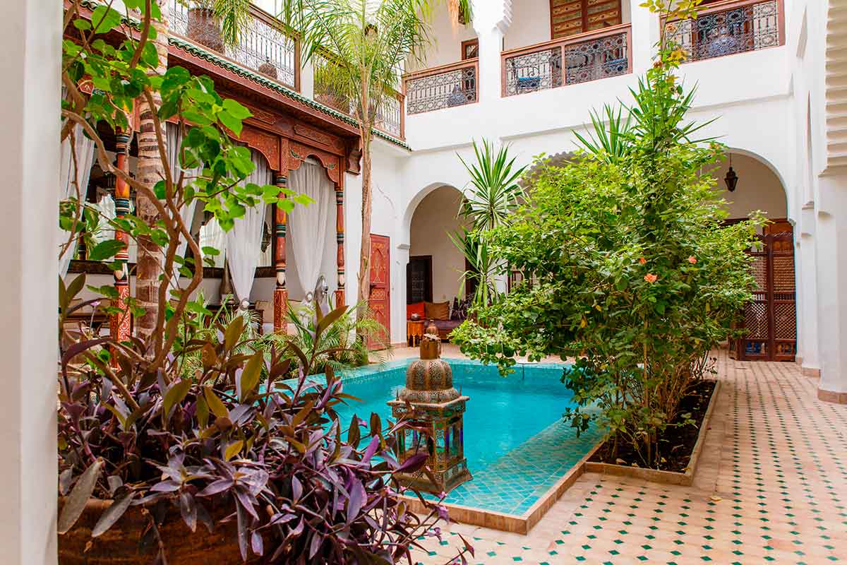 alojamiento en riad en Marruecos