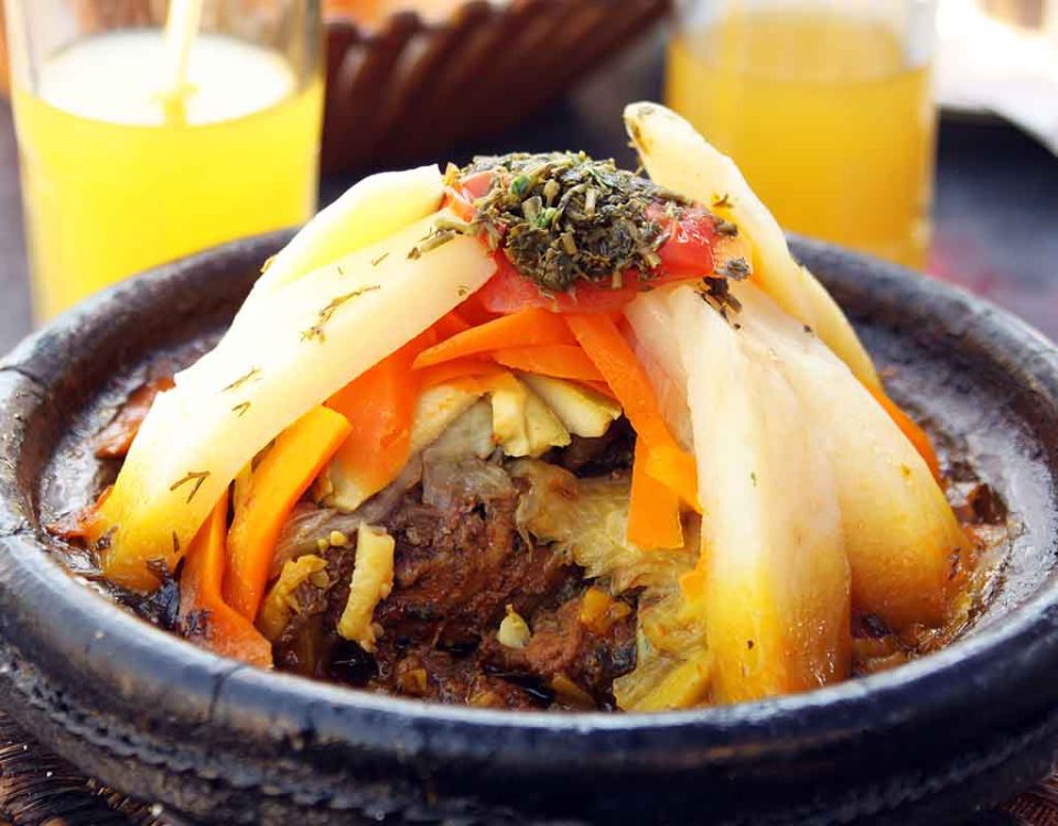 Tajín plato marroquí
