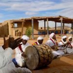 Actuación de música Gnawa en Marruecos
