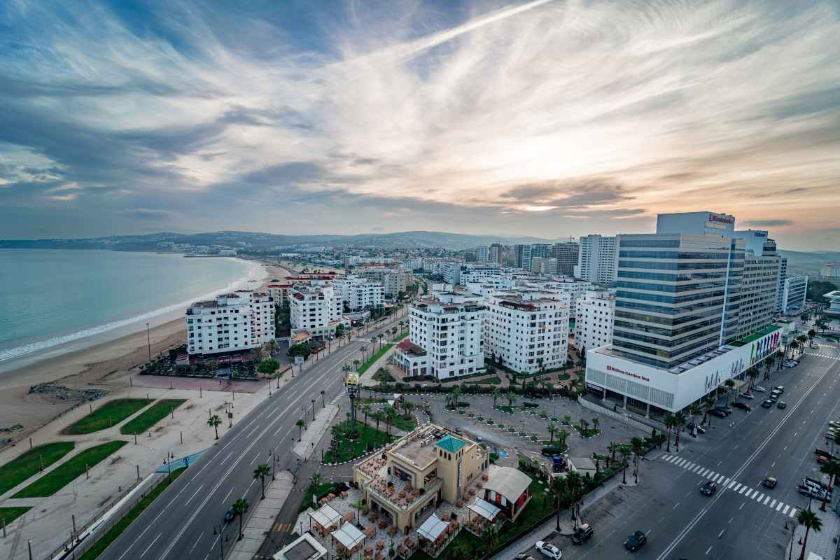 vista de la ciudad de tanger Vista de la ciudad de Tánger