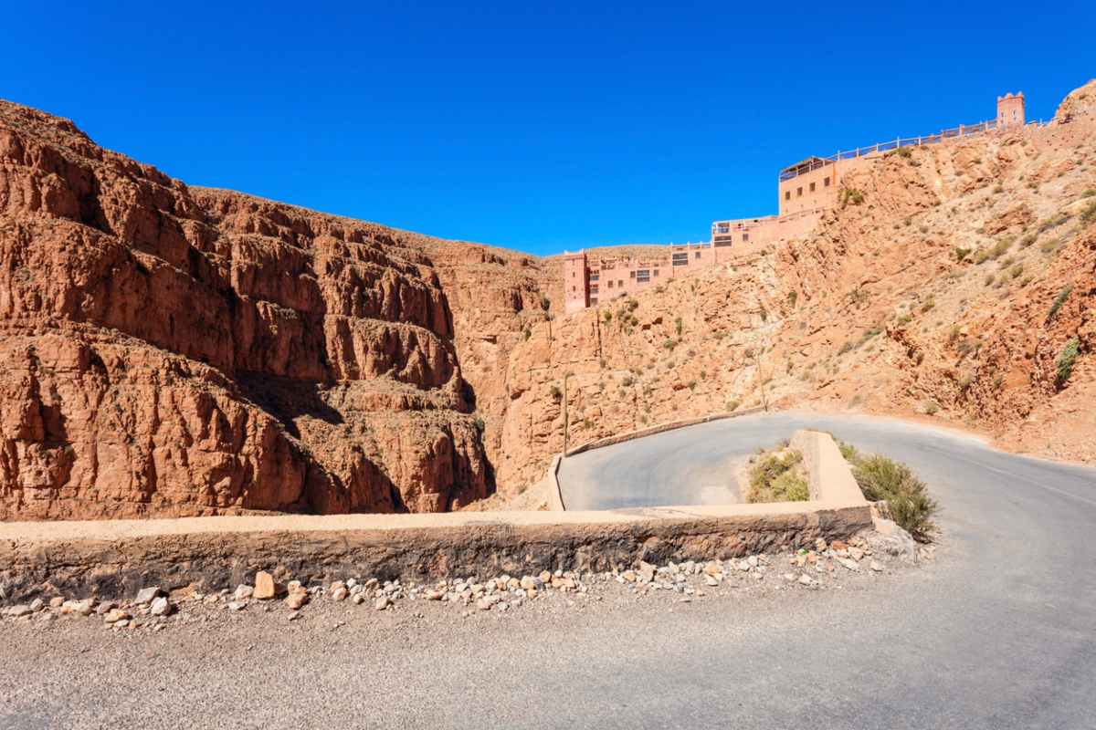 Así es la famosa carretera con curvas de Marruecos 3 Paisaje del dades