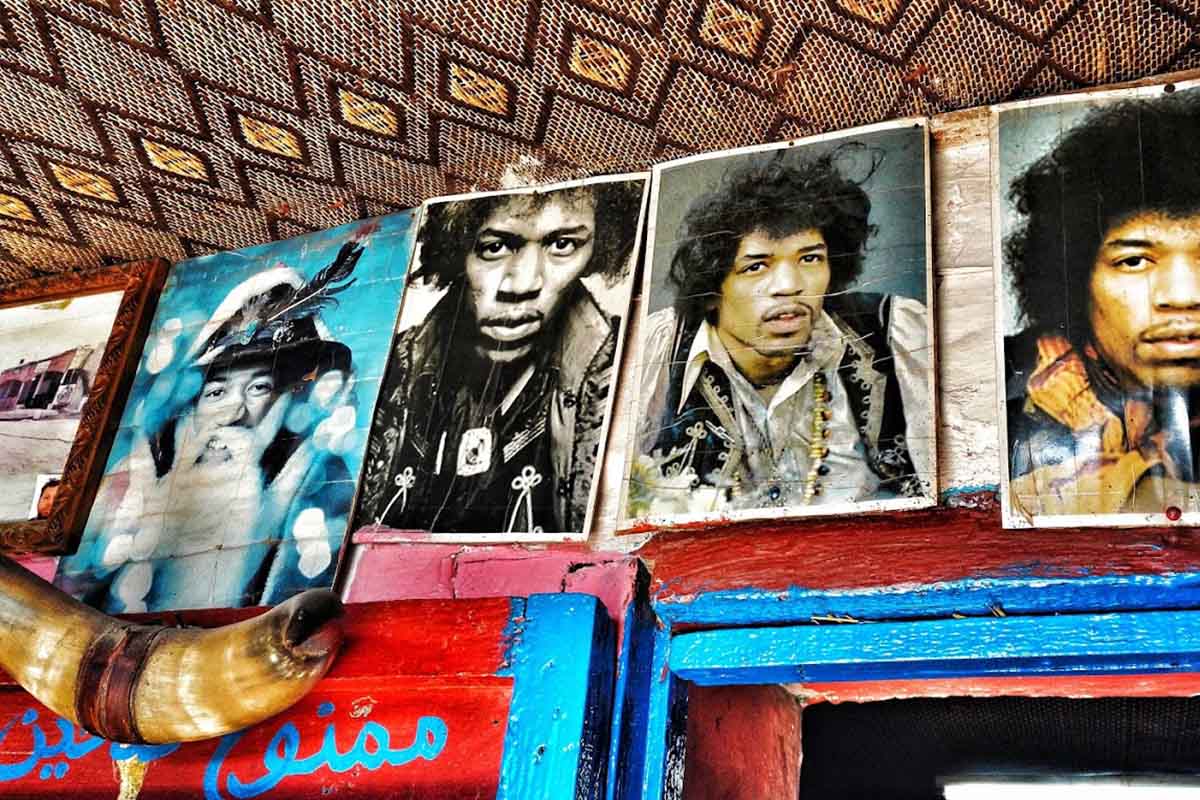 Viaje de Jimi Hendrix a Essaouira