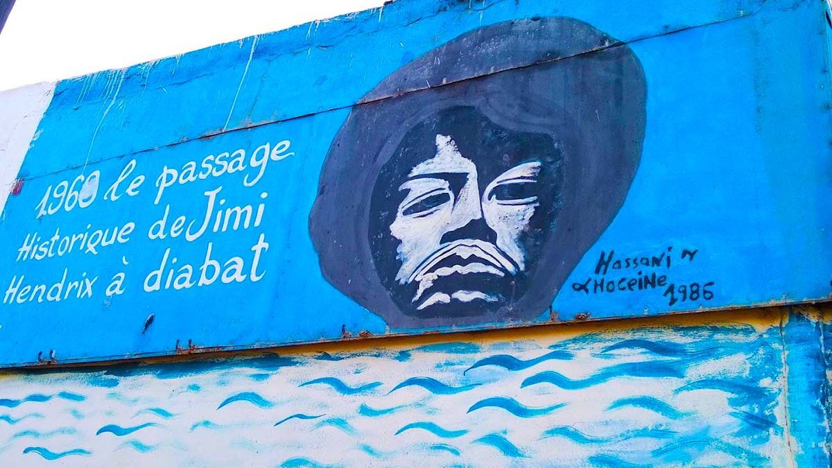 Jimi Hendrix en Essaouira