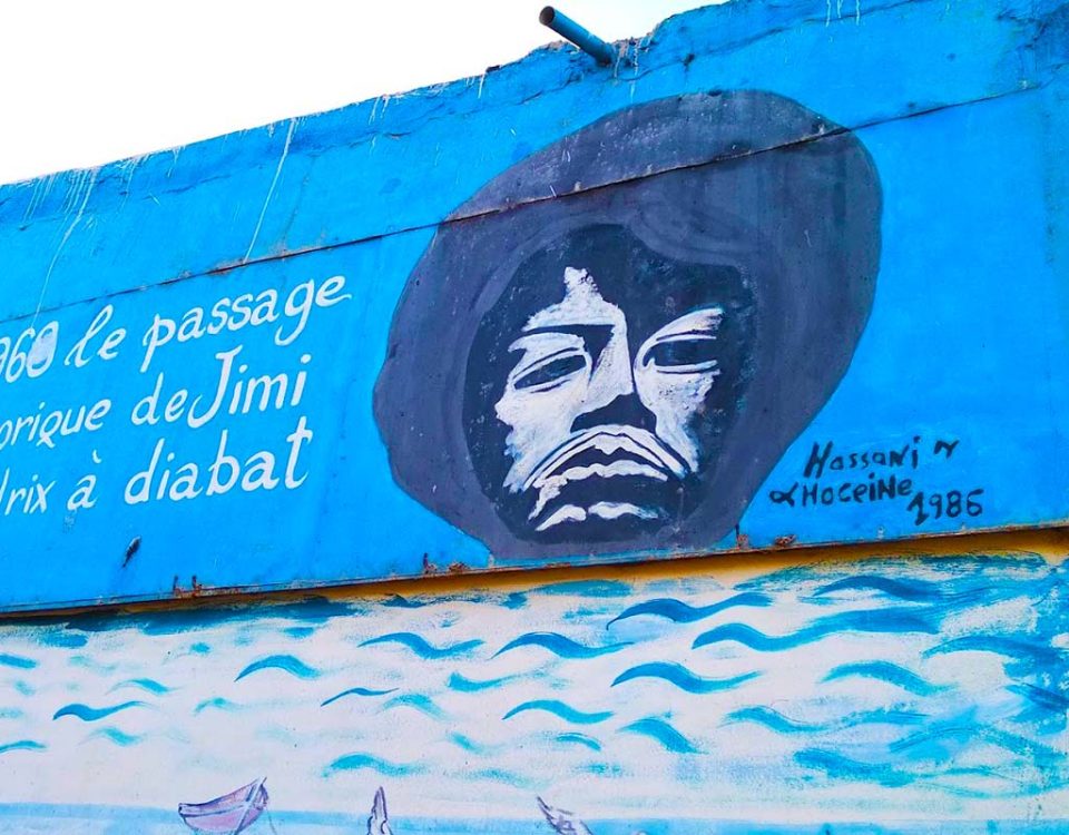 Jimi Hendrix en Essaouira