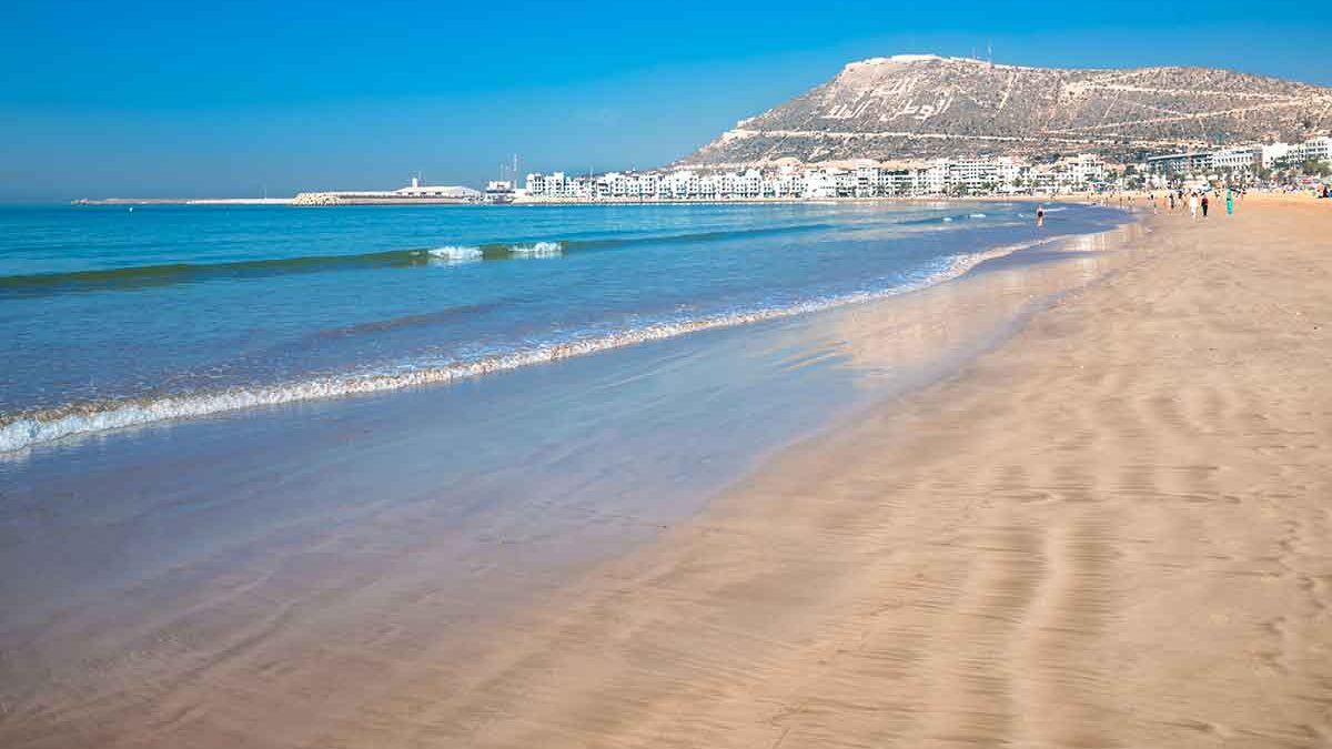 Playas de Marruecos en dos litorales