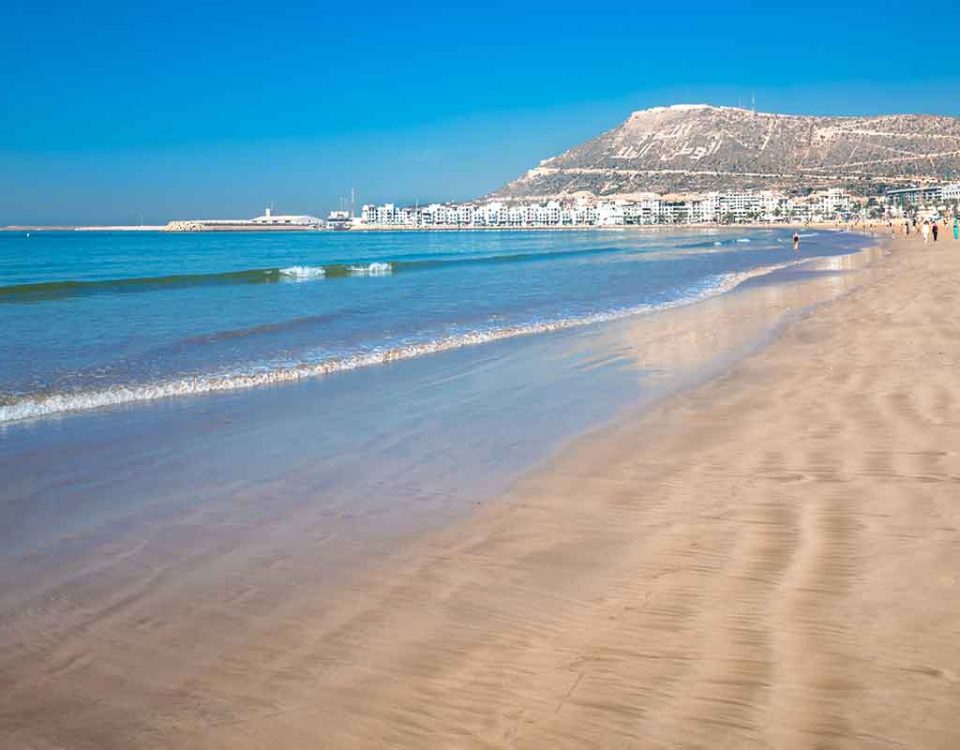 Playas de Marruecos en dos litorales