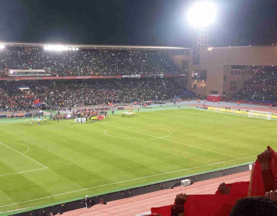 Estadios de fúbol de Marruecos. Imagen: Nilgro Wikimedia Commons