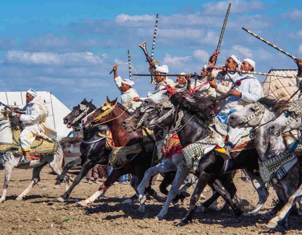 Tbourida, arte ecuestre marroquí