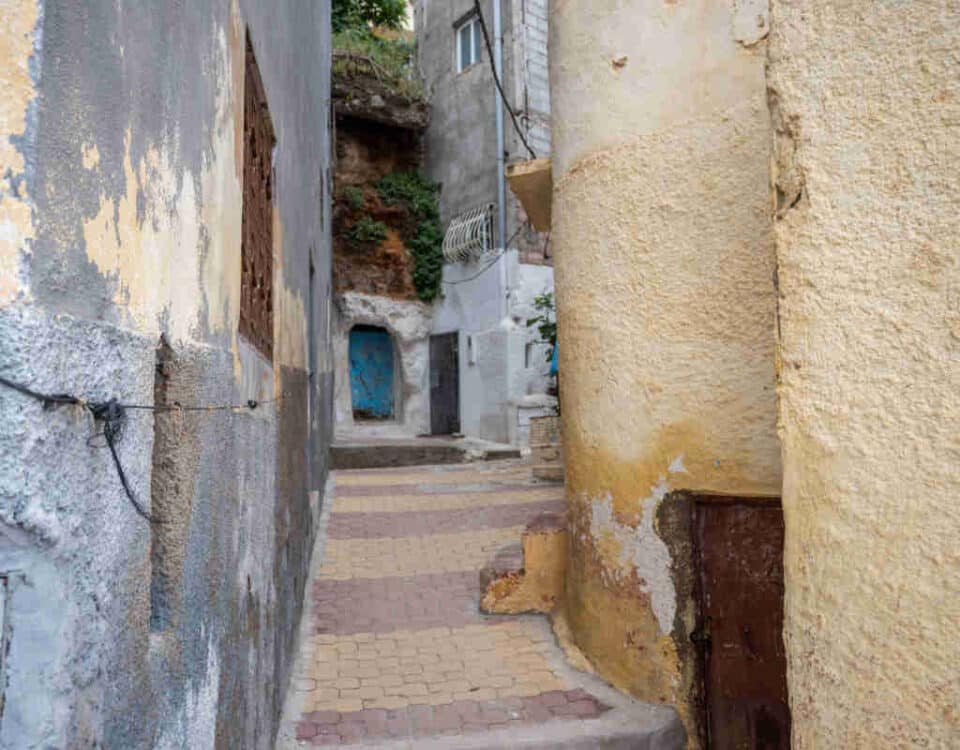 Bhalil, casas cueva en Marruecos